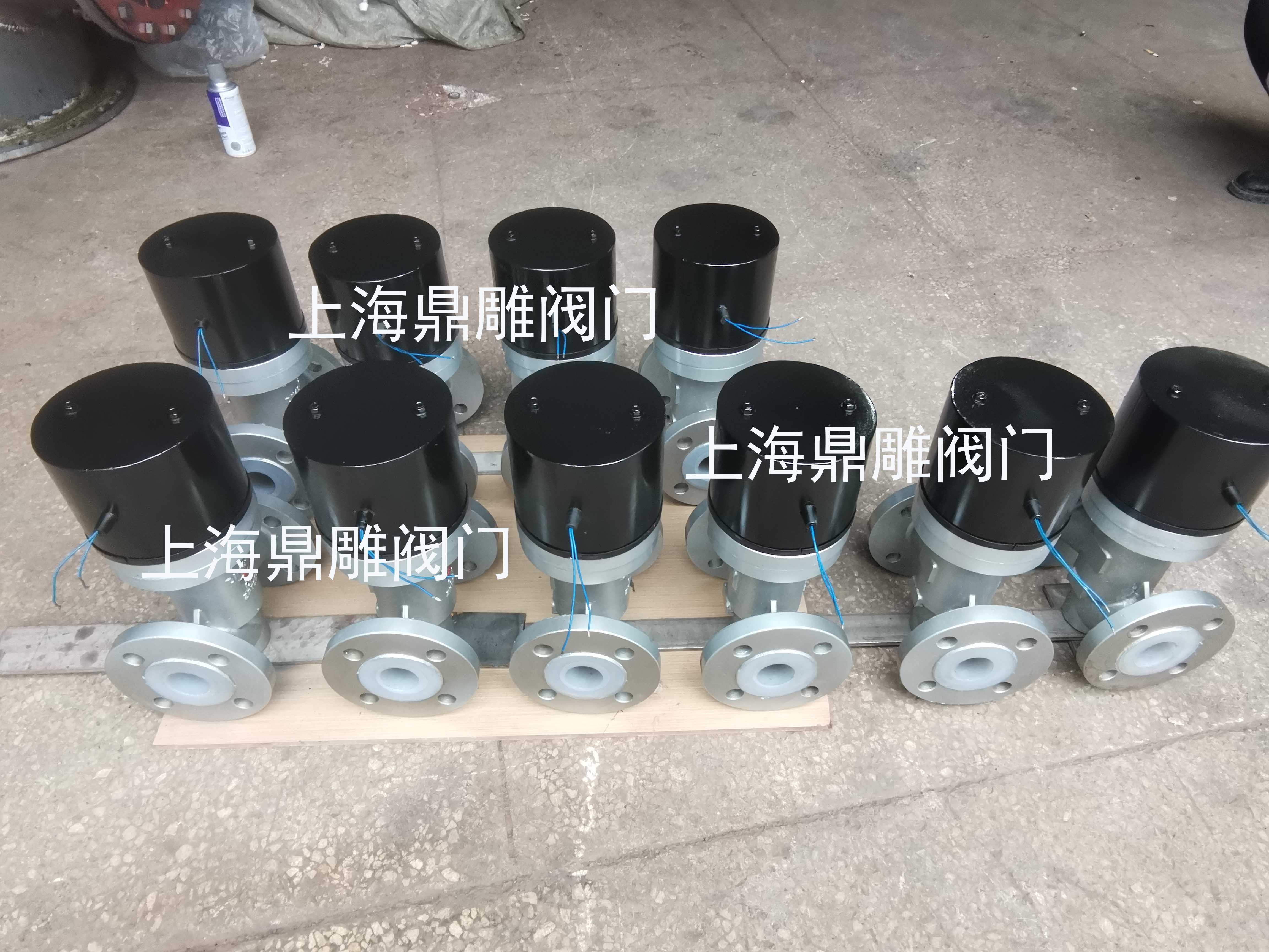 衬氟阀门的使用说明